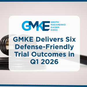 GMKE Delivers Six Defense-Friendly Trial Outcomes in Q1 2026
